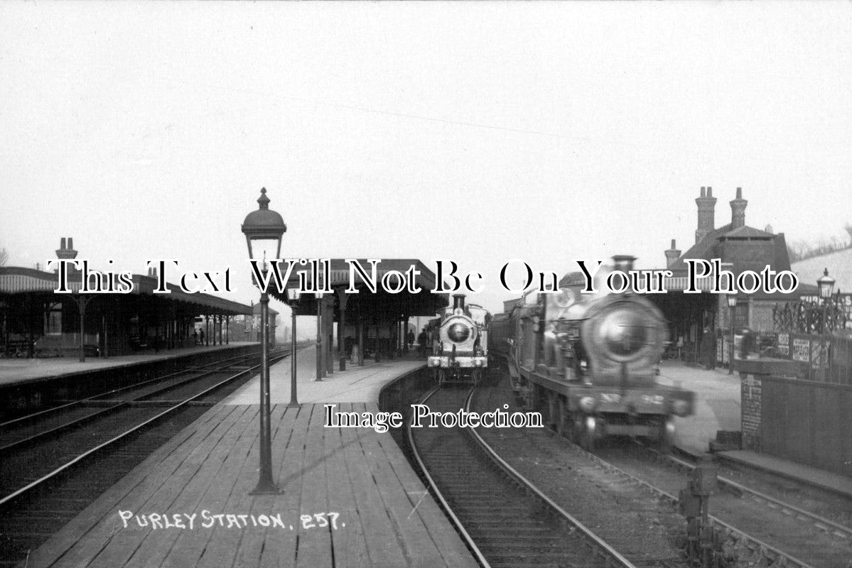 SU 116 - Purley Railway Station, Surrey