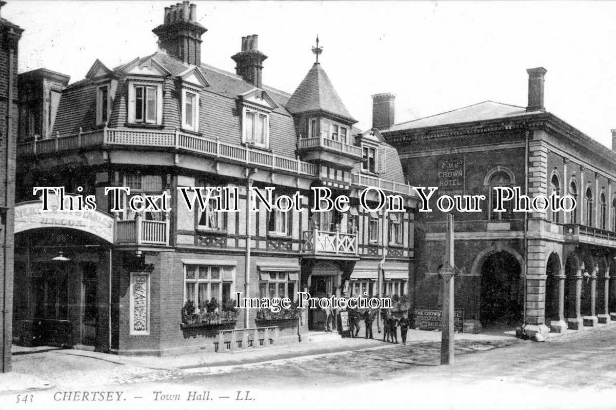 SU 126 - Chertsey Town Hall, Surrey