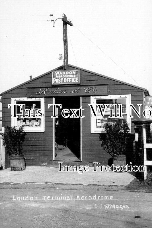 SU 129 - Waddon Aerodrome Post Office, Surrey