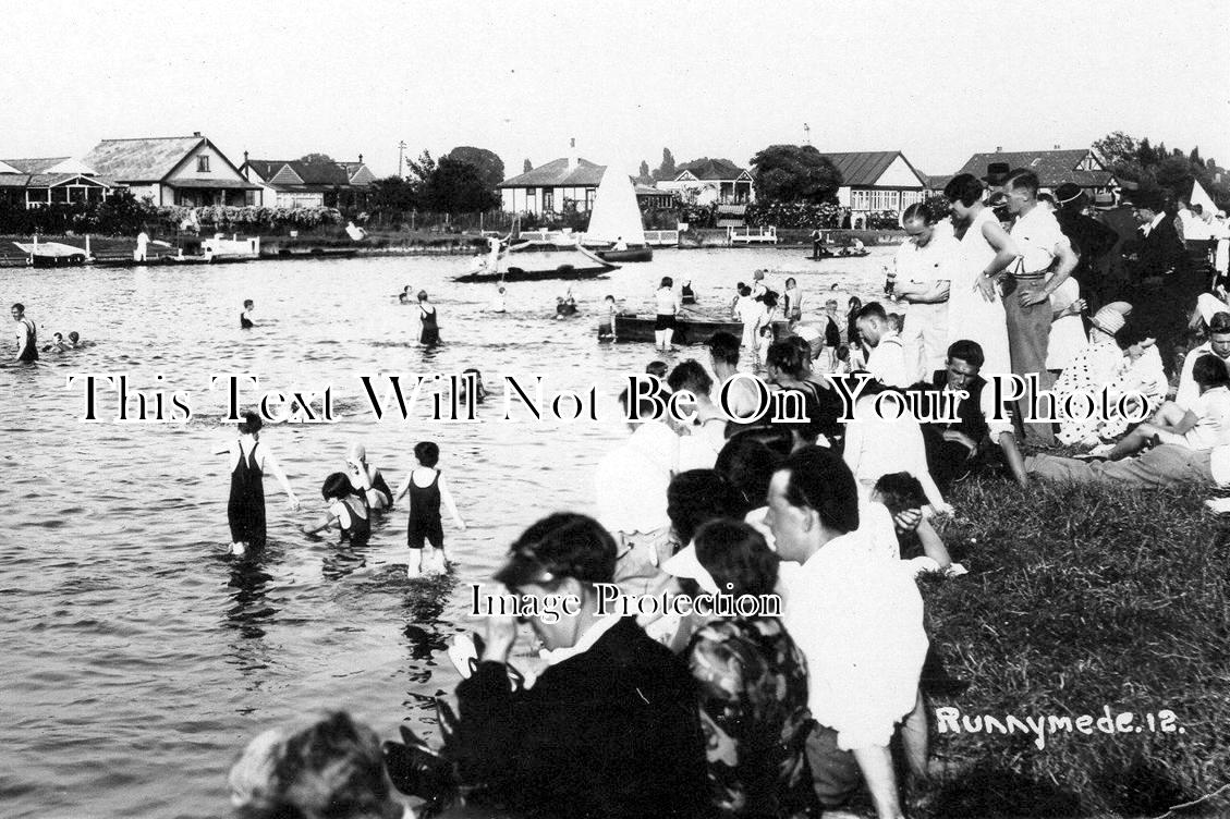 SU 137 - Runneymede, Surrey