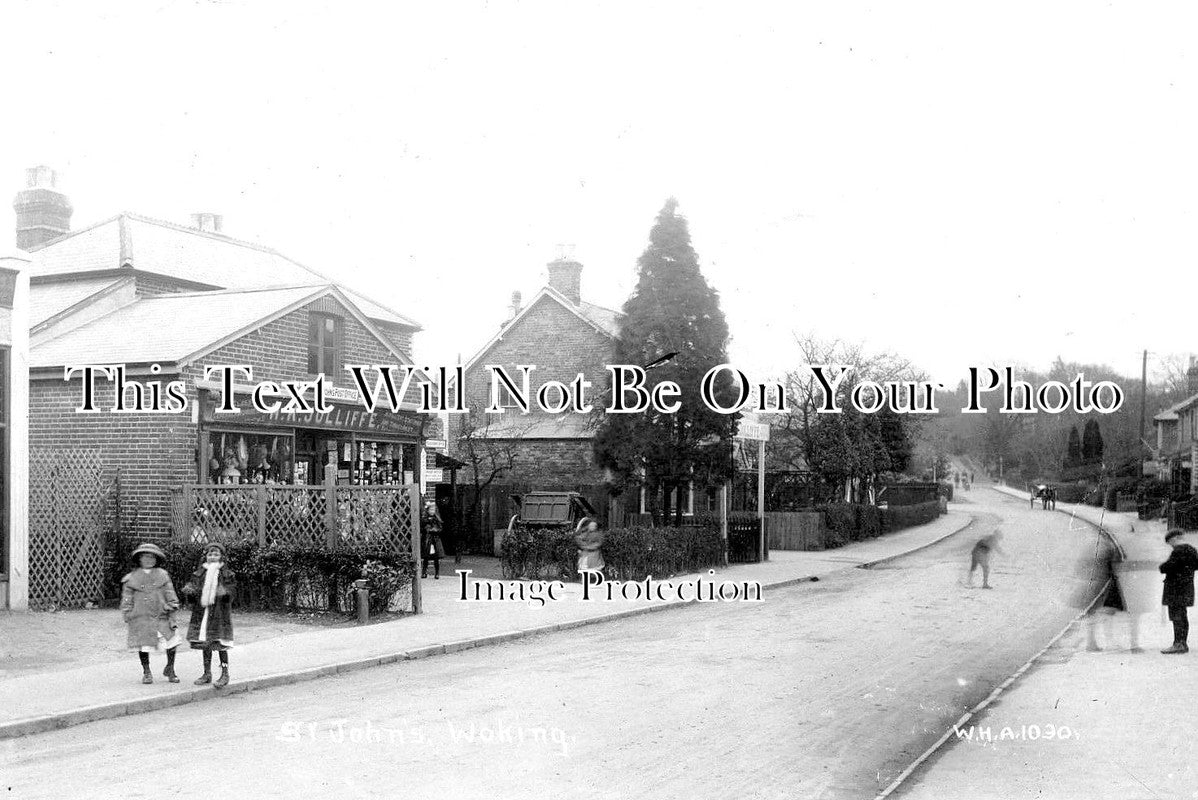 SU 1666 St Johns, Woking, Surrey JB Archive