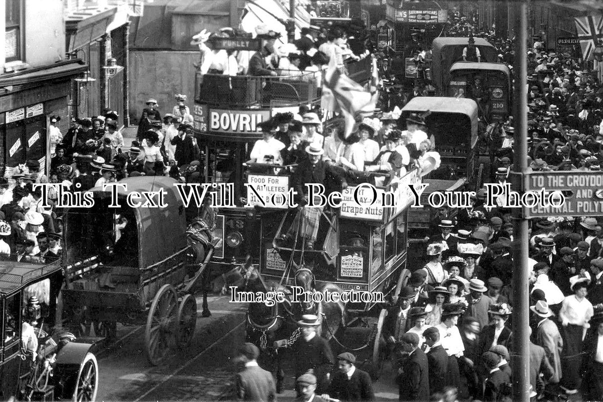 SU 1669 - High Street, Croydon Corporation Cars, Croydon, Surrey