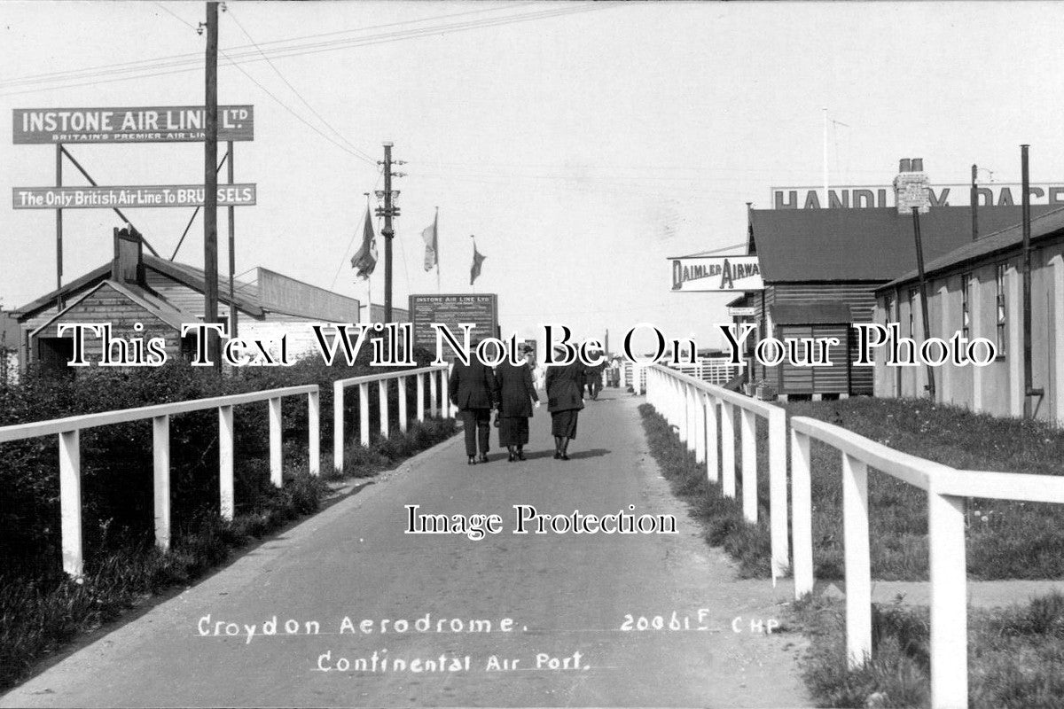 SU 174 - Continental Air Port, Croydon Aerodrome, Surrey