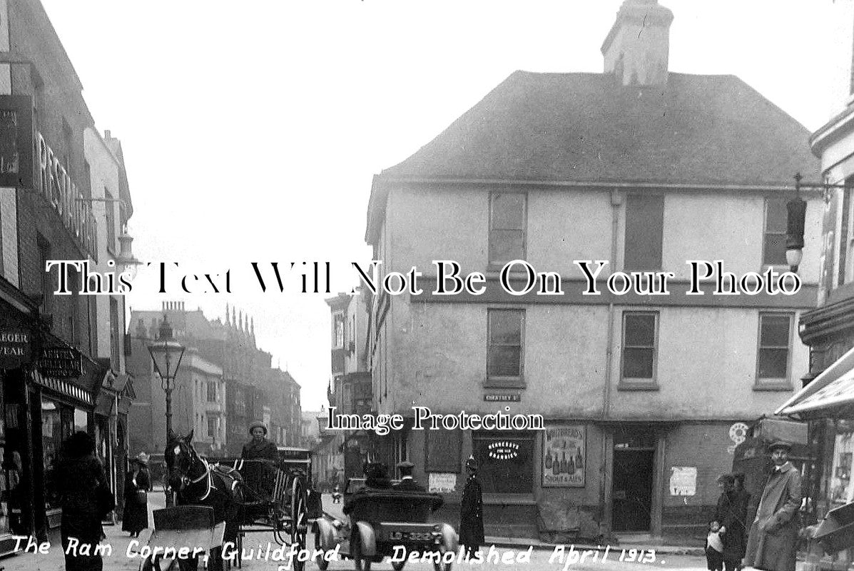 SU 1780 - The Ram Corner, Guildford, Surrey