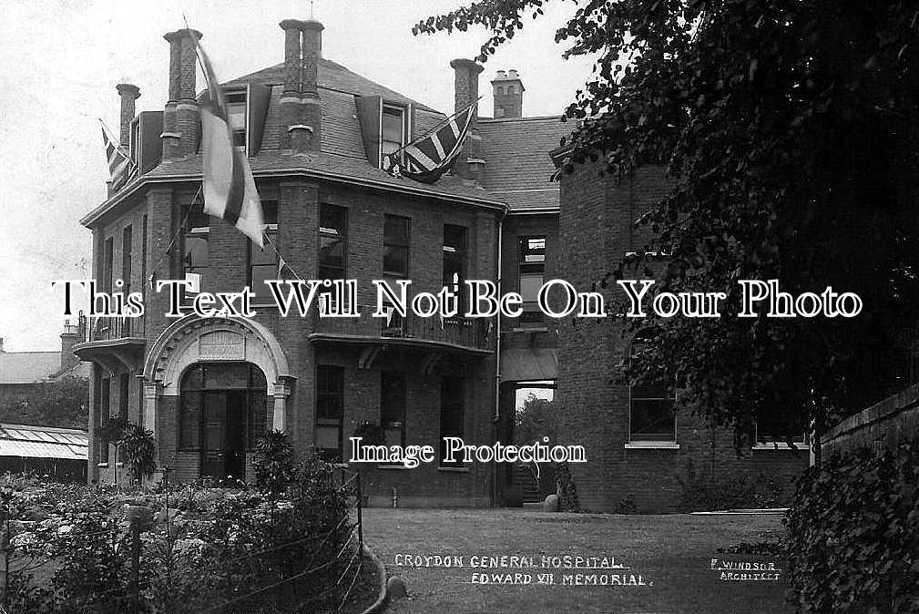 SU 18 - Croydon Memorial Hospital, Surrey