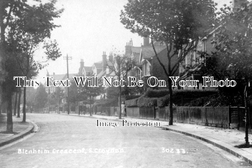 SU 182 - Blenheim Crescent, South Croydon, Surrey