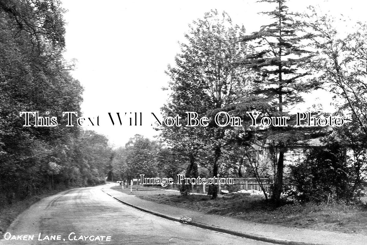 SU 2136 Oaken Lane, Claygate, Surrey JB Archive