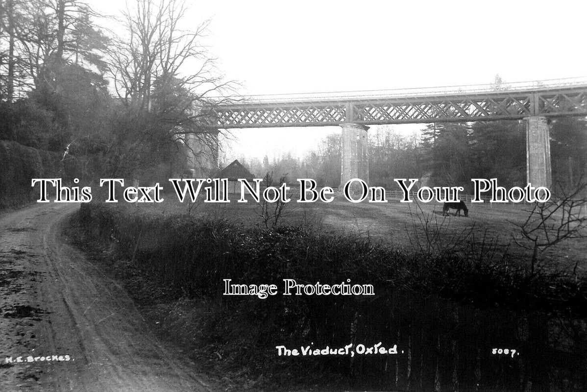 SU 2348 - The Viaduct, Oxted, Surrey c1917