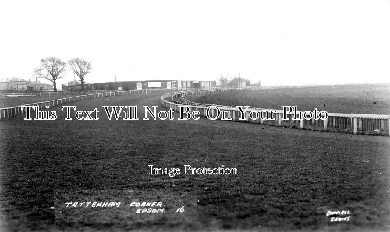 SU 2465 - Tattenham Corner, Epsom Racecourse, Surrey