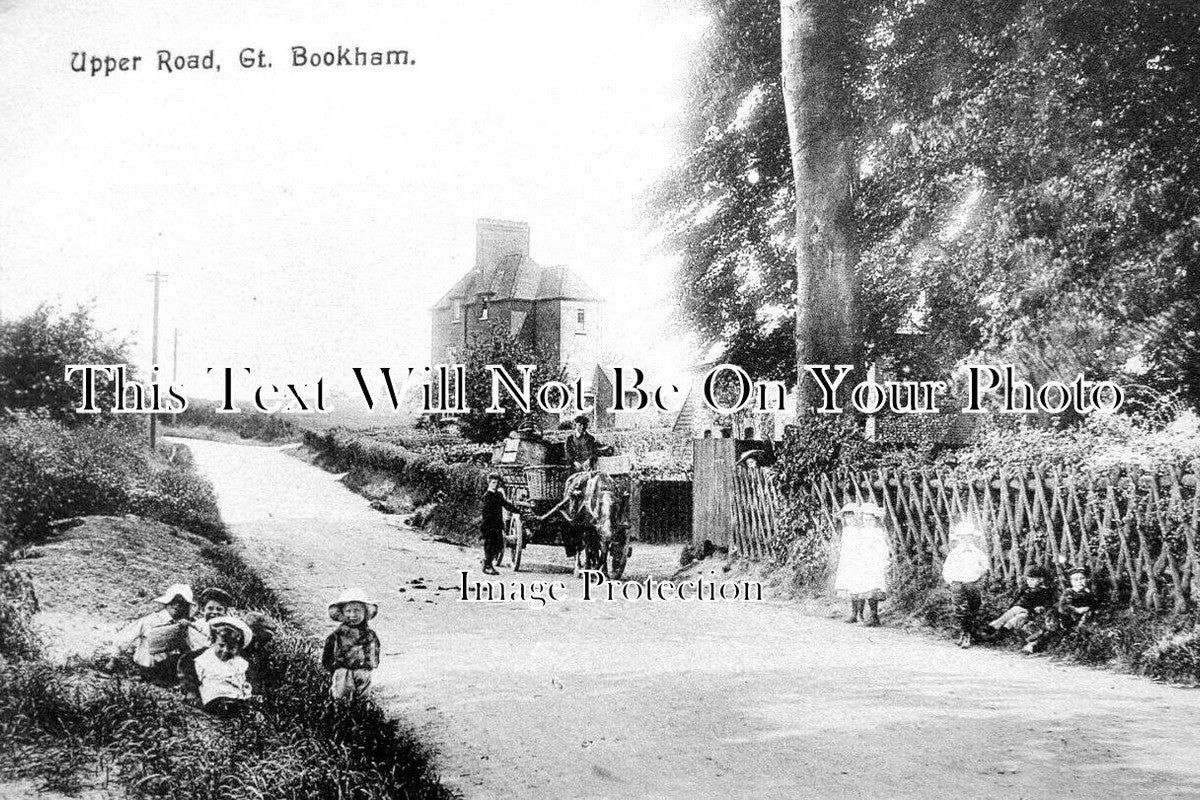 SU 2480 Upper Road, Great Bookham, Surrey JB Archive