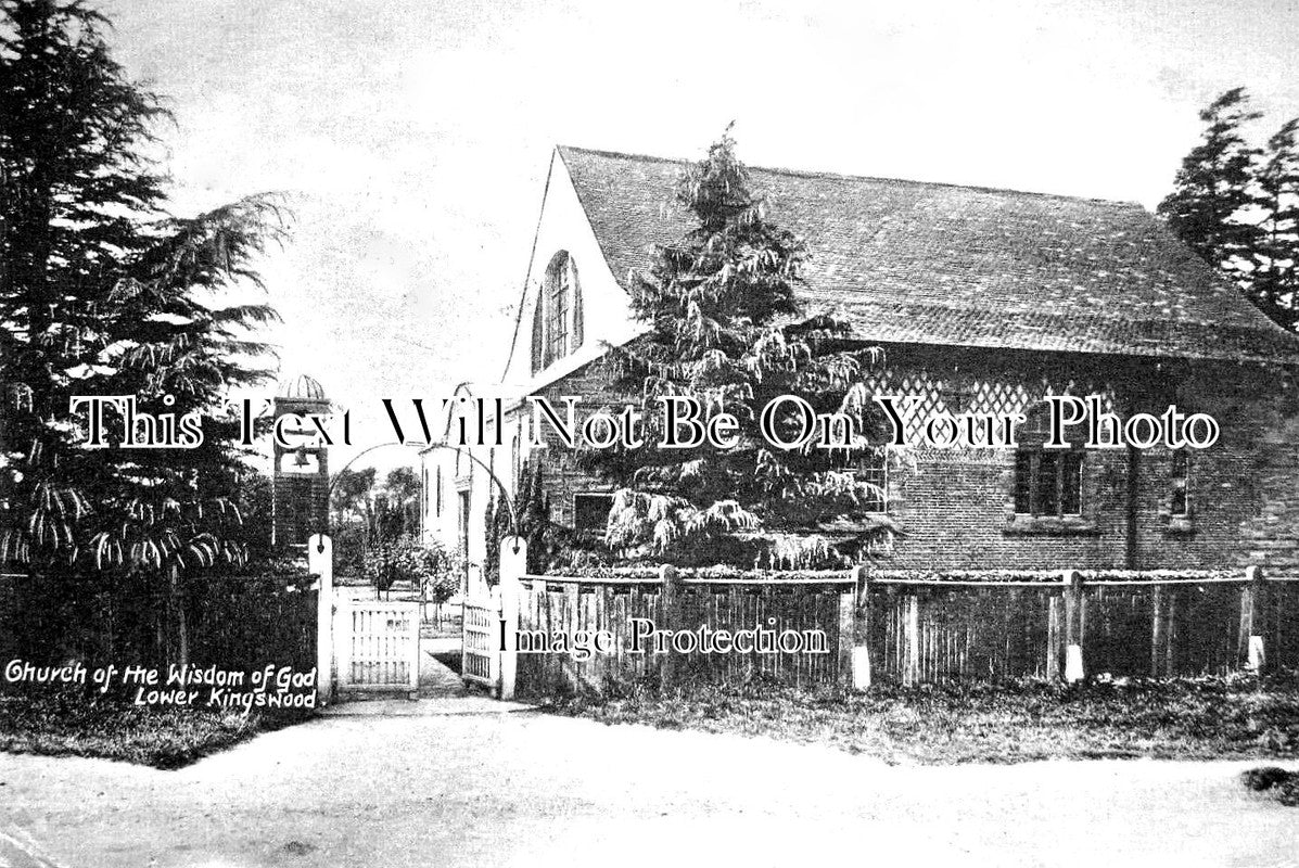 SU 2712 Lower Kingswood Church, Surrey JB Archive