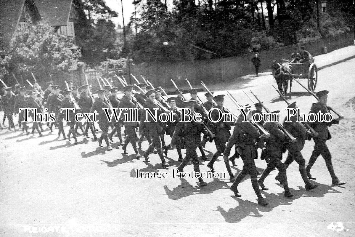 SU 2986 - Office Training Corps OTC, Reigate, Surrey