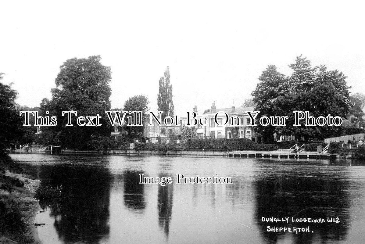 SU 3330 Dunally Lodge, Shepperton, Surrey JB Archive