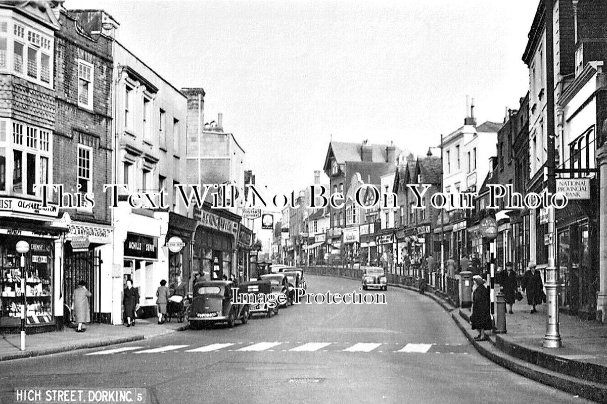 SU 3731 - High Street, Dorking, Surrey