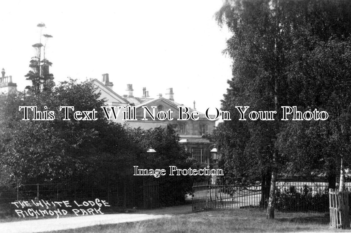 SU 3760 - The White Lodge, Richmond Park, Surrey