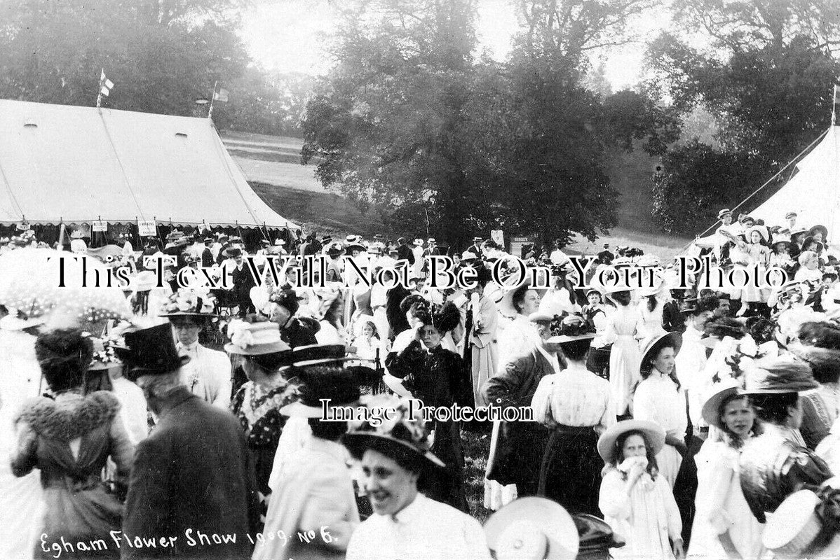 SU 3763 - Egham Flower Show, Surrey 1909