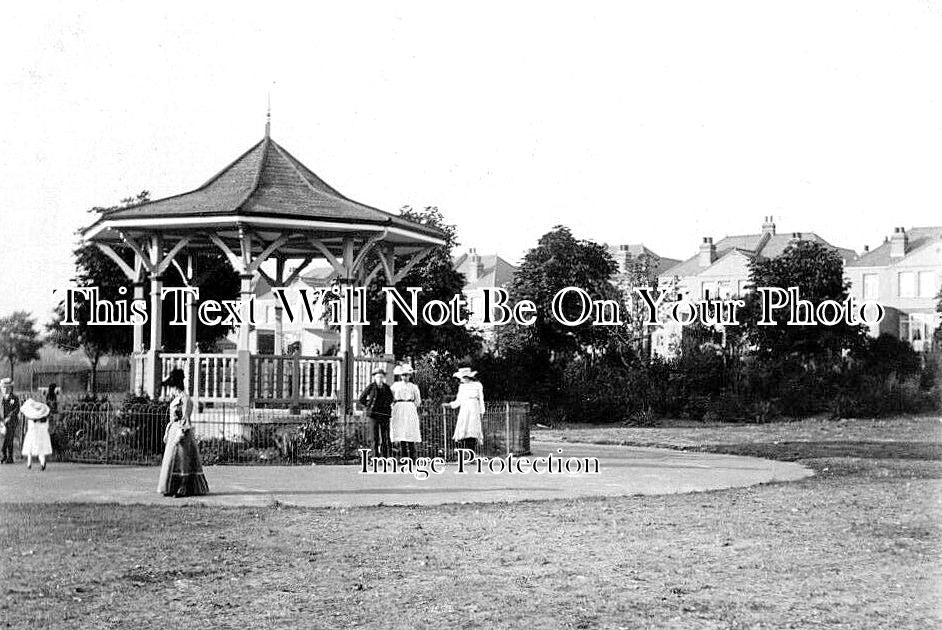 SU 3766 - The Bandstand, Thornton Heath, London, Surrey c1905
