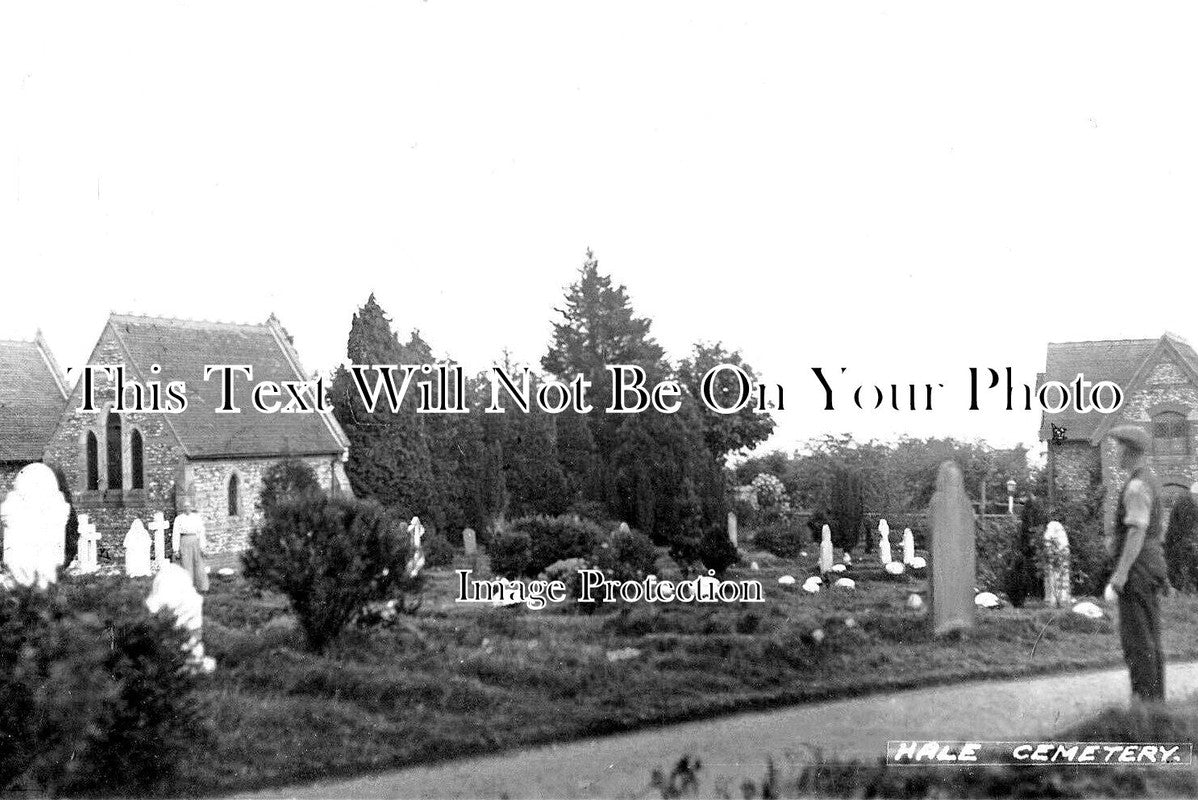 SU 3774 - Hale Cemetery, Farnham, Surrey c1912