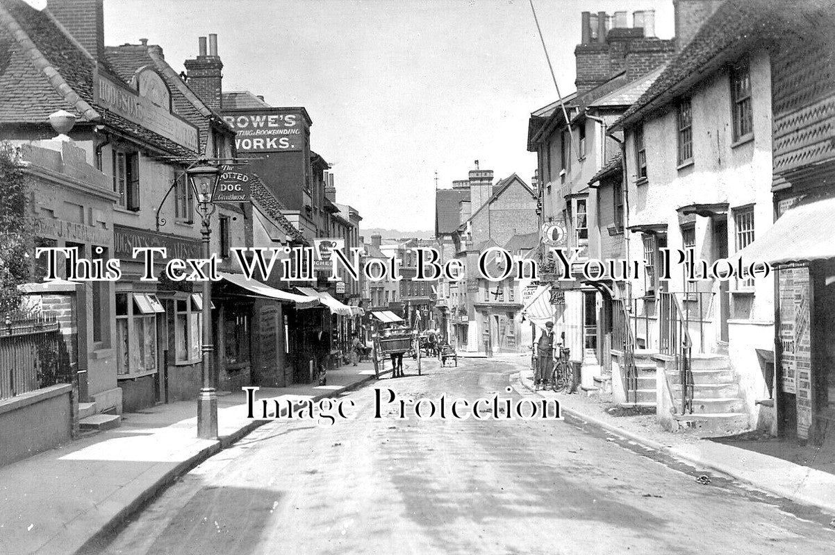 SU 3799 - The Spotted Dog Pub, South Street, Dorking, Surrey c1904