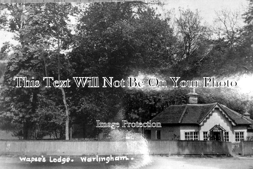 SU 381 - Wapses Lodge, Warlingham, Surrey