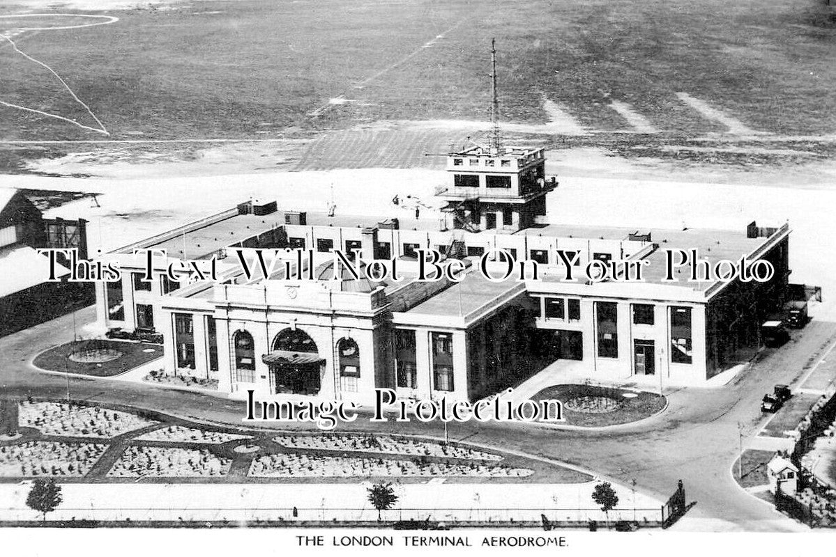 SU 3830 - The London Terminal Aerodrome, Croydon Airport, Surrey
