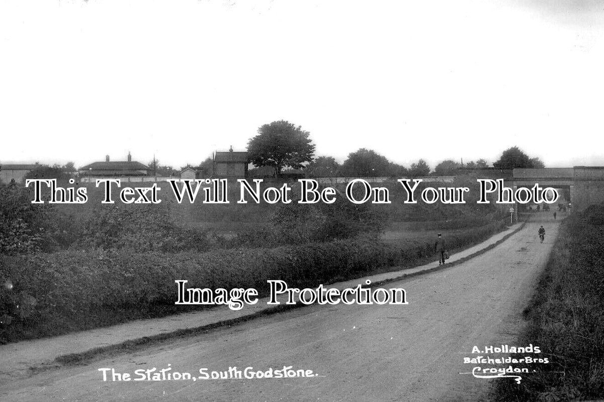 SU 3843 - South Godstone Railway Station, Surrey c1911