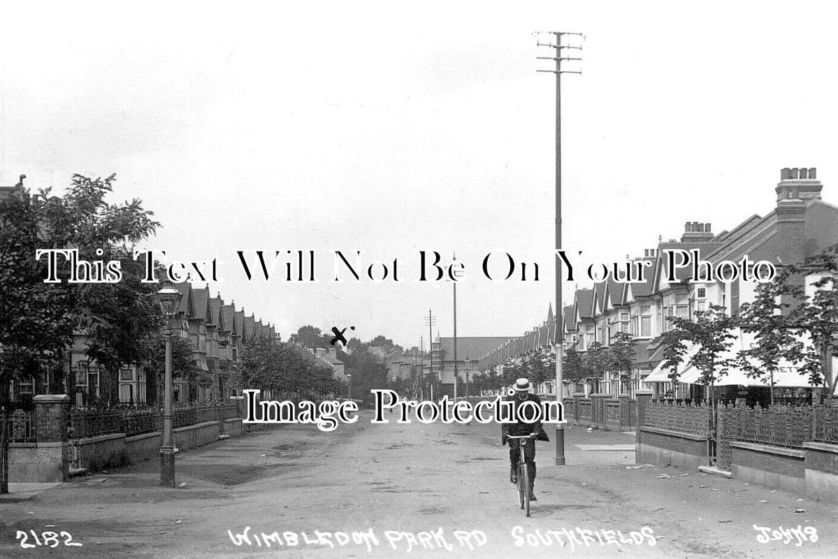 SU 3878 Wimbledon Park Road, Southfields, Surrey JB Archive