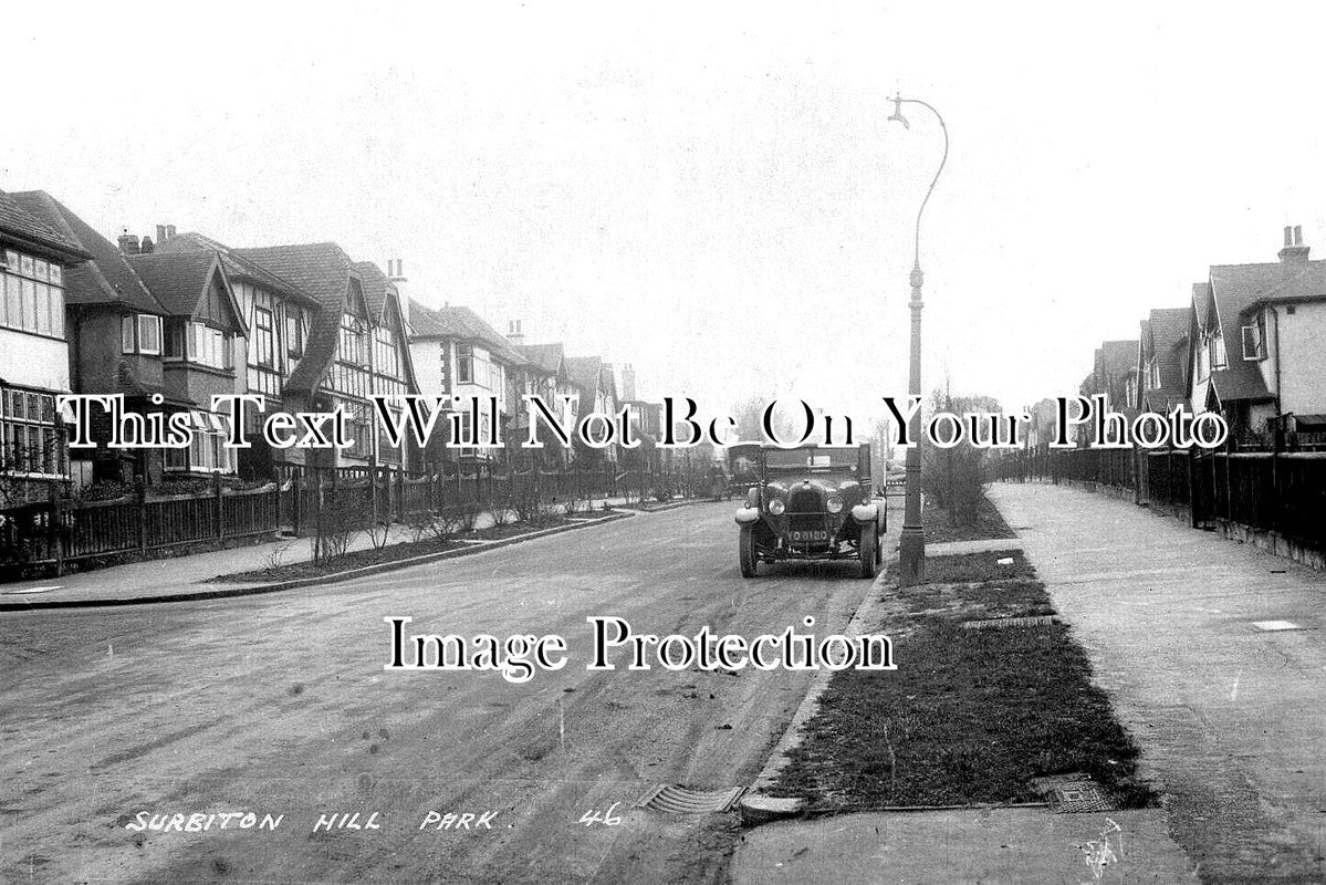 SU 3909 Hill Park, Surbiton, Surrey JB Archive