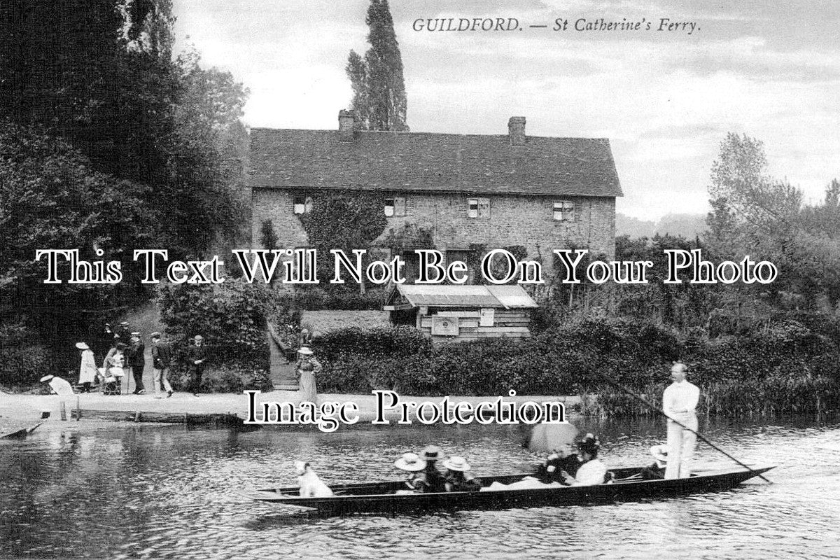 SU 3922 - St Catherines Ferry, Guildford, Surrey