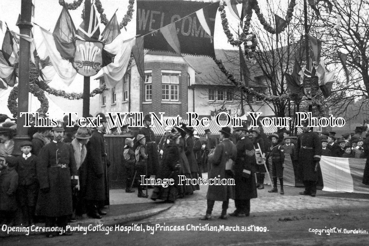SU 515 - Purley Cottage Hospital Opening Ceremony, Surrey 1909