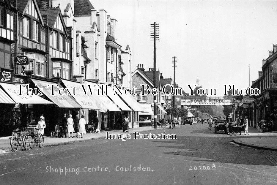 SU 935 Coulsdon Shopping Centre, Surrey JB Archive