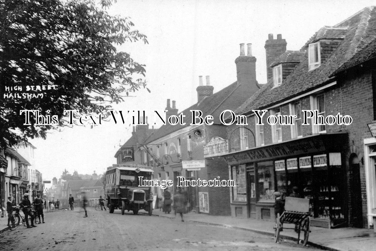 SX 1002 - The Crown Pub, High Street, Hailsham, Sussex
