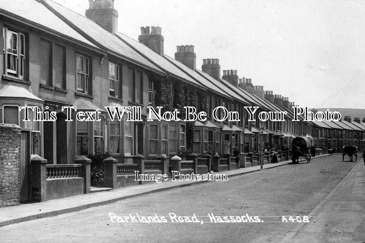SX 1015 - Parklands Road, Hassocks, Sussex c1913