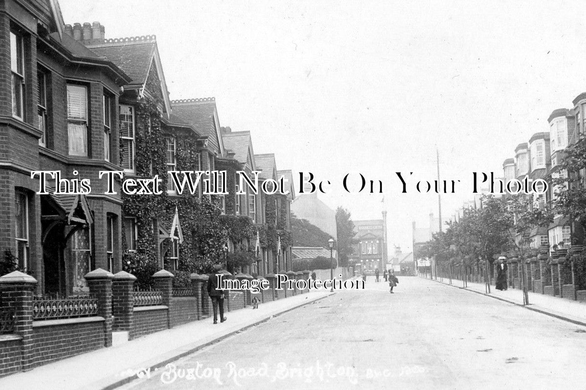 SX 107 - Buxton Road, Brighton, Sussex c1910