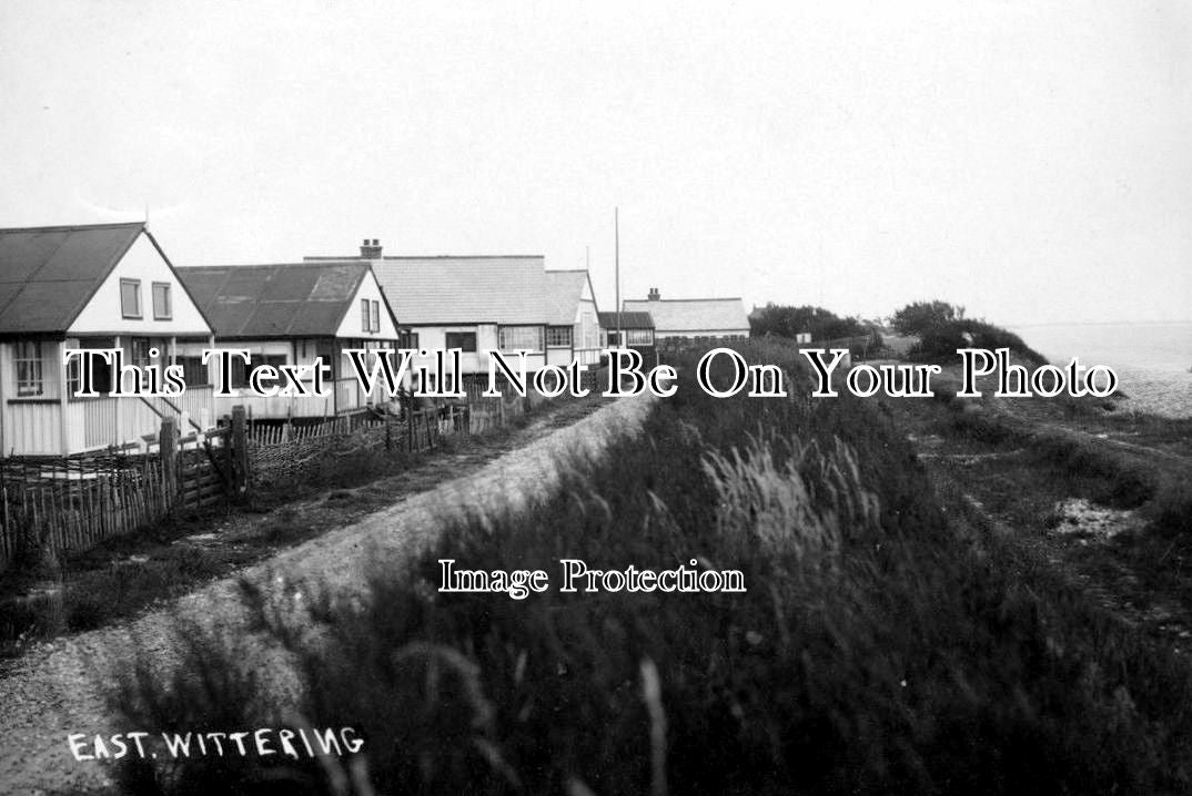 SX 1116 - Bungalows, East Wittering Beach, Sussex c1928