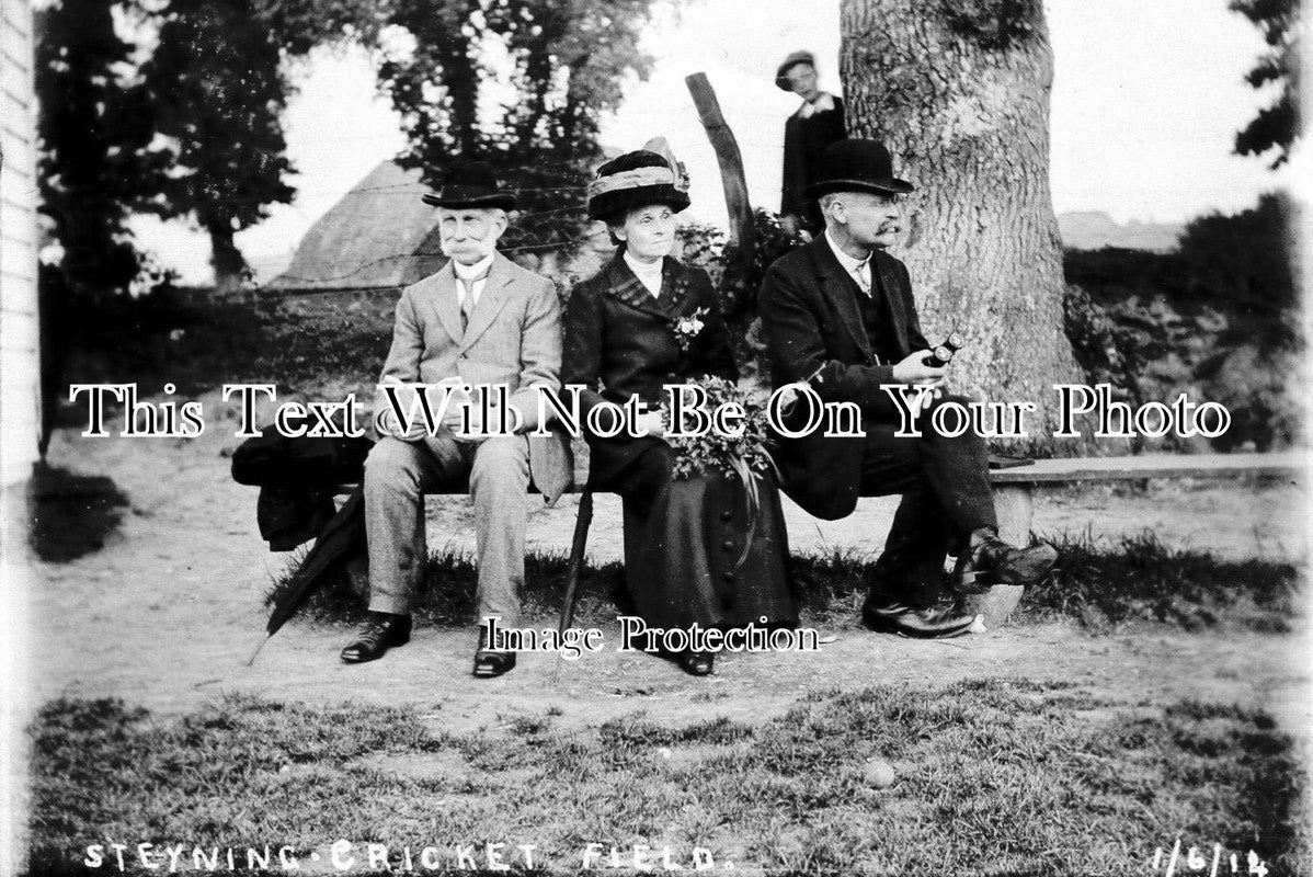 SX 1121 - Steyning Cricket Field, West Sussex c1914