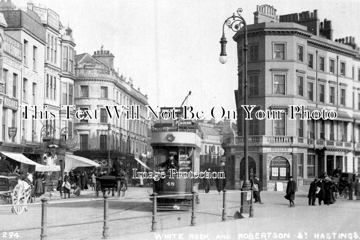 SX 1145 - White Rock & Robertson Street, Hastings, Sussex