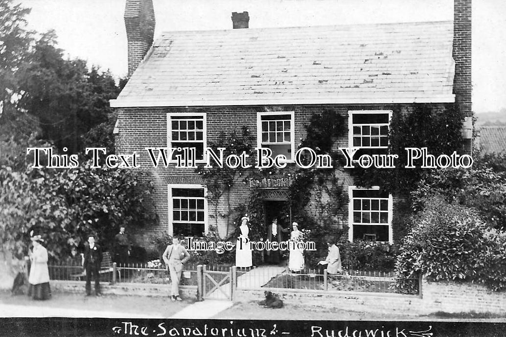 SX 1151 - Rudgwick Sanatorium, Sussex c1905
