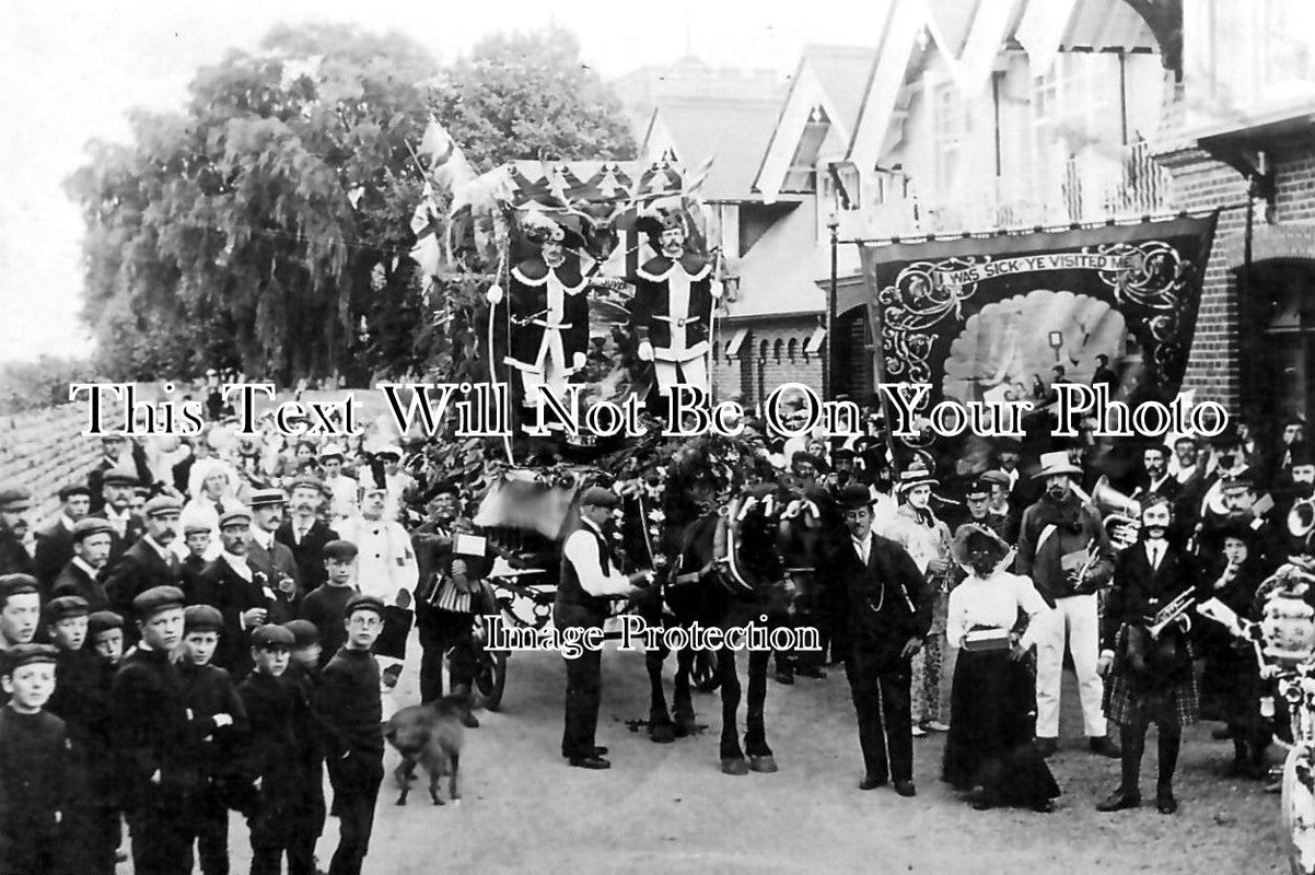 SX 1194 - Chailey Procession, Sussex