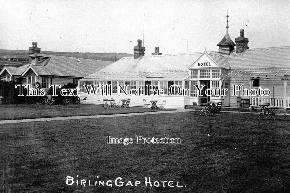 SX 1204 Birling Gap Hotel Sussex c1934 JB Archive