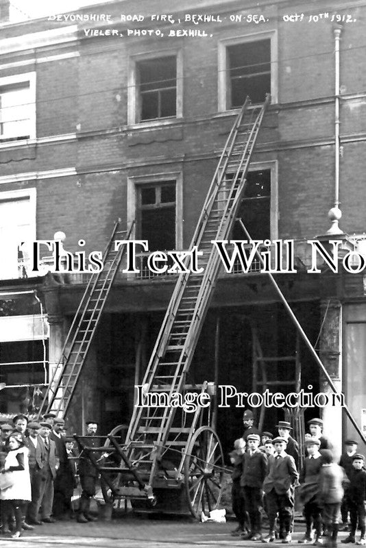 SX 1432 - Devonshire Fire, Bexhill On Sea, Sussex 1912