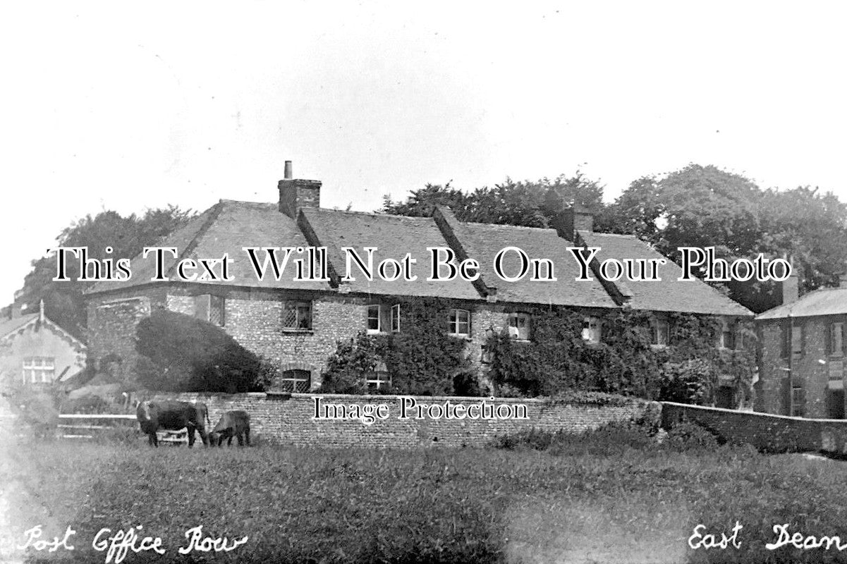 SX 1443 - Post Office Row, East Dean, Sussex 1911