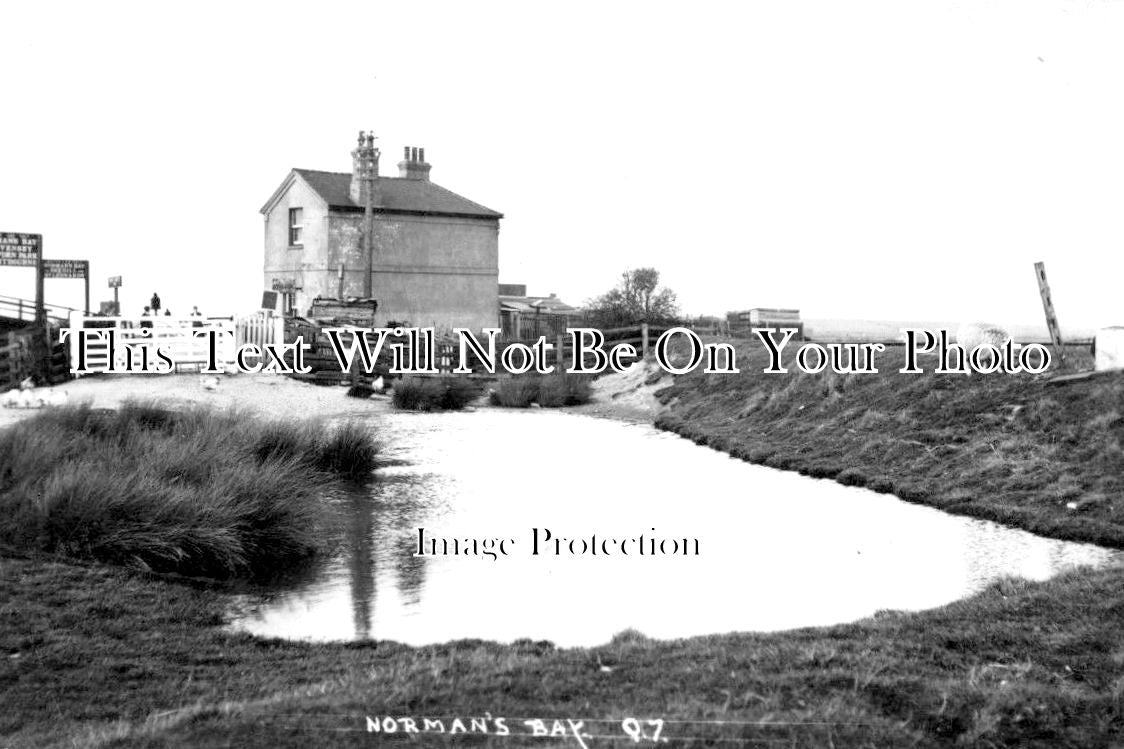 SX 1444 - Normans Bay, Pevensey Pub, Sussex c1933