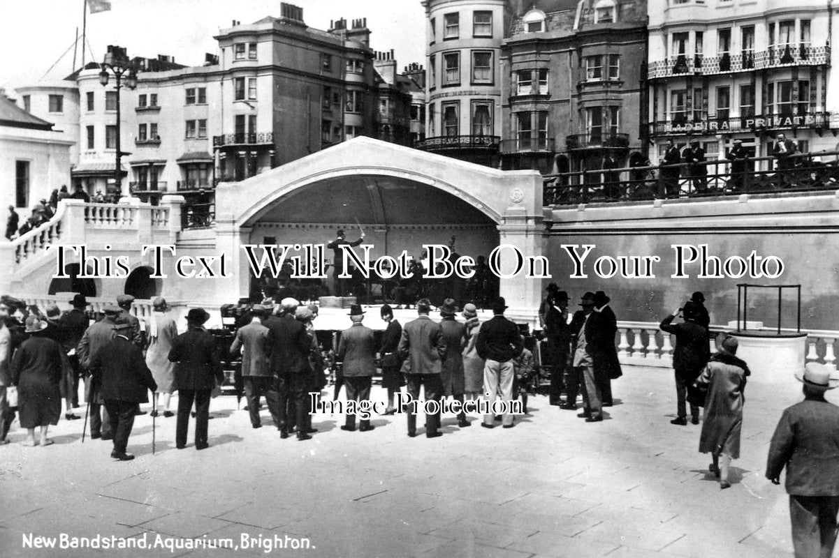 SX 1458 - New Bandstand, Aquarium, Brighton, Sussex