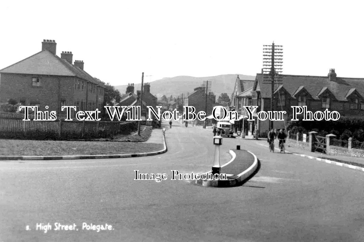 SX 1498 - High Street, Polegate, Sussex c1938