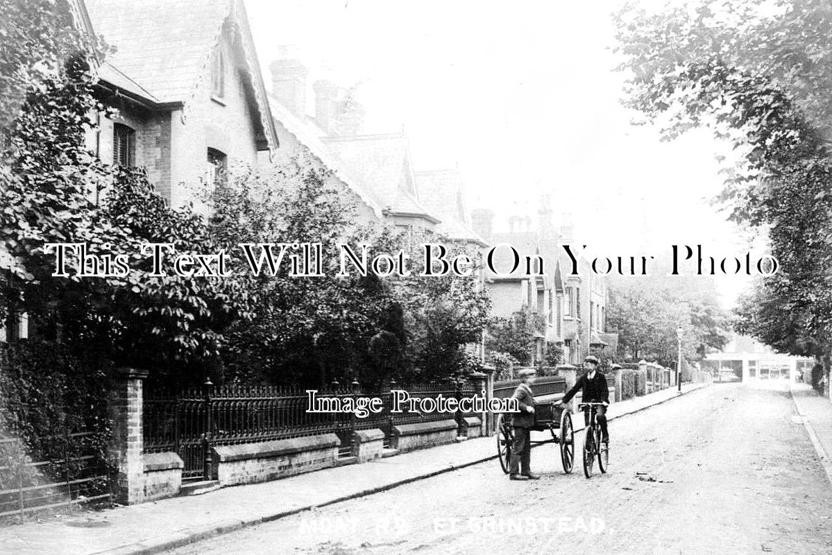 SX 1569 - Moat Road, East Grinstead, Sussex c1905