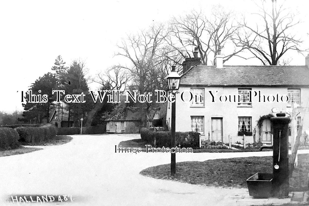 SX 1591 - Halland, Sussex c1908