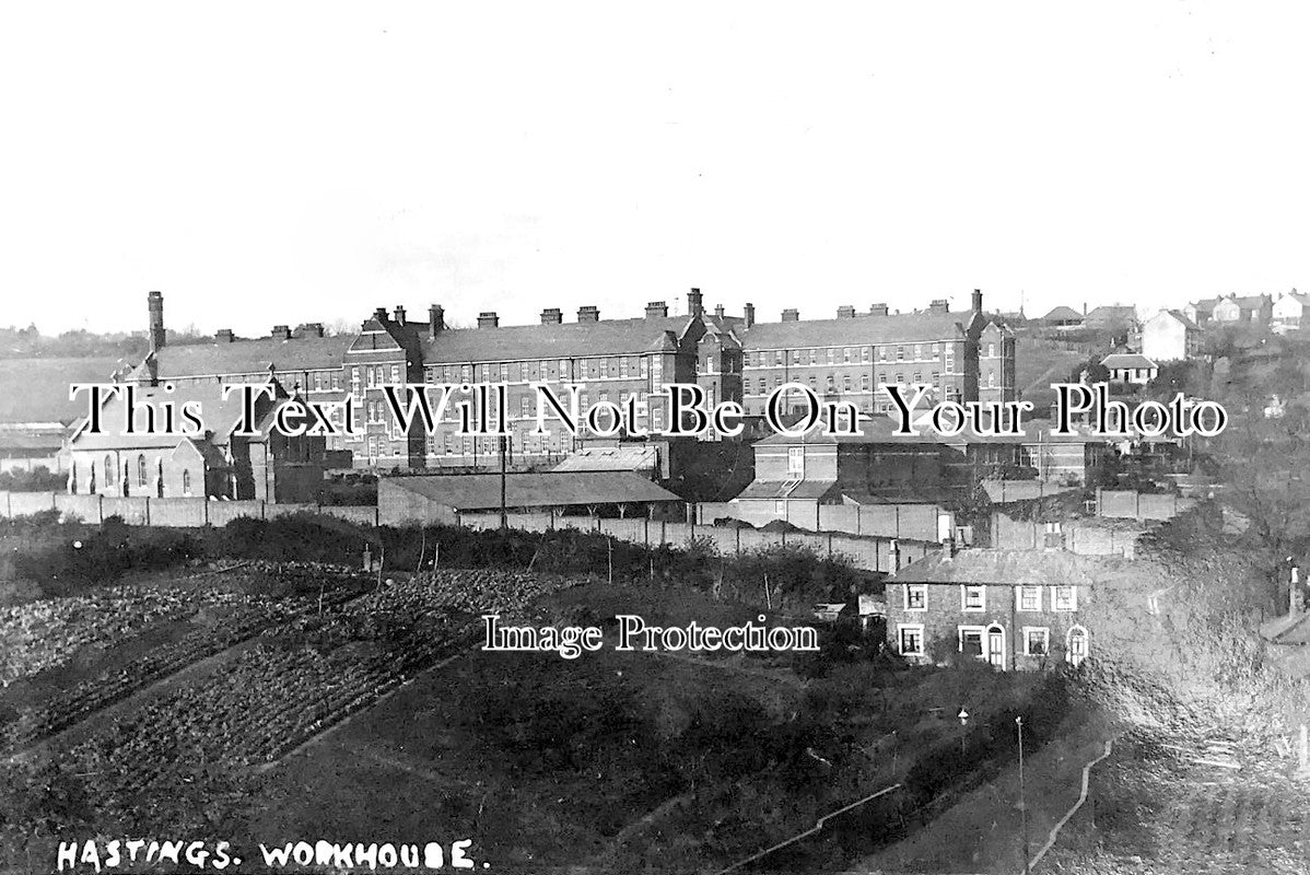 SX 1755 - Hastings Workhouse, Sussex c1916