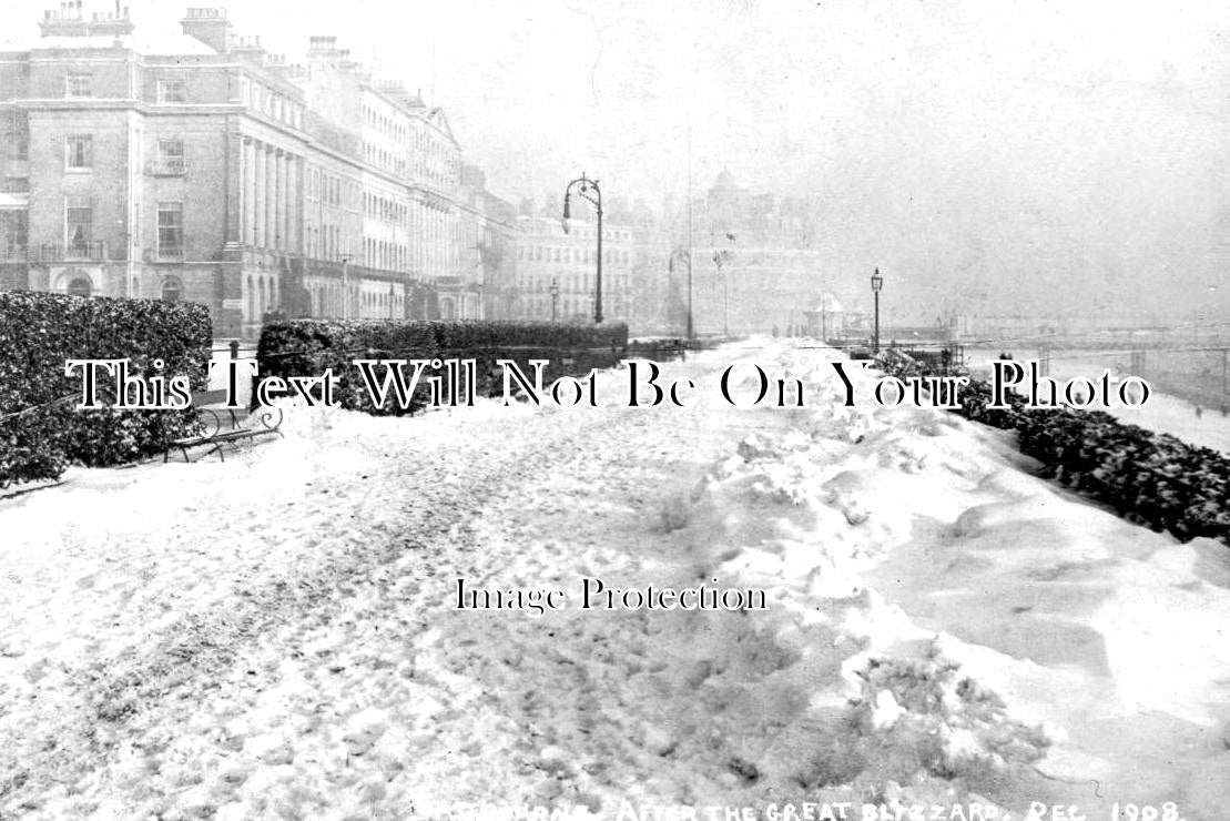 SX 1772 - Eastbourne After The Great Blizzard, Sussex 1908