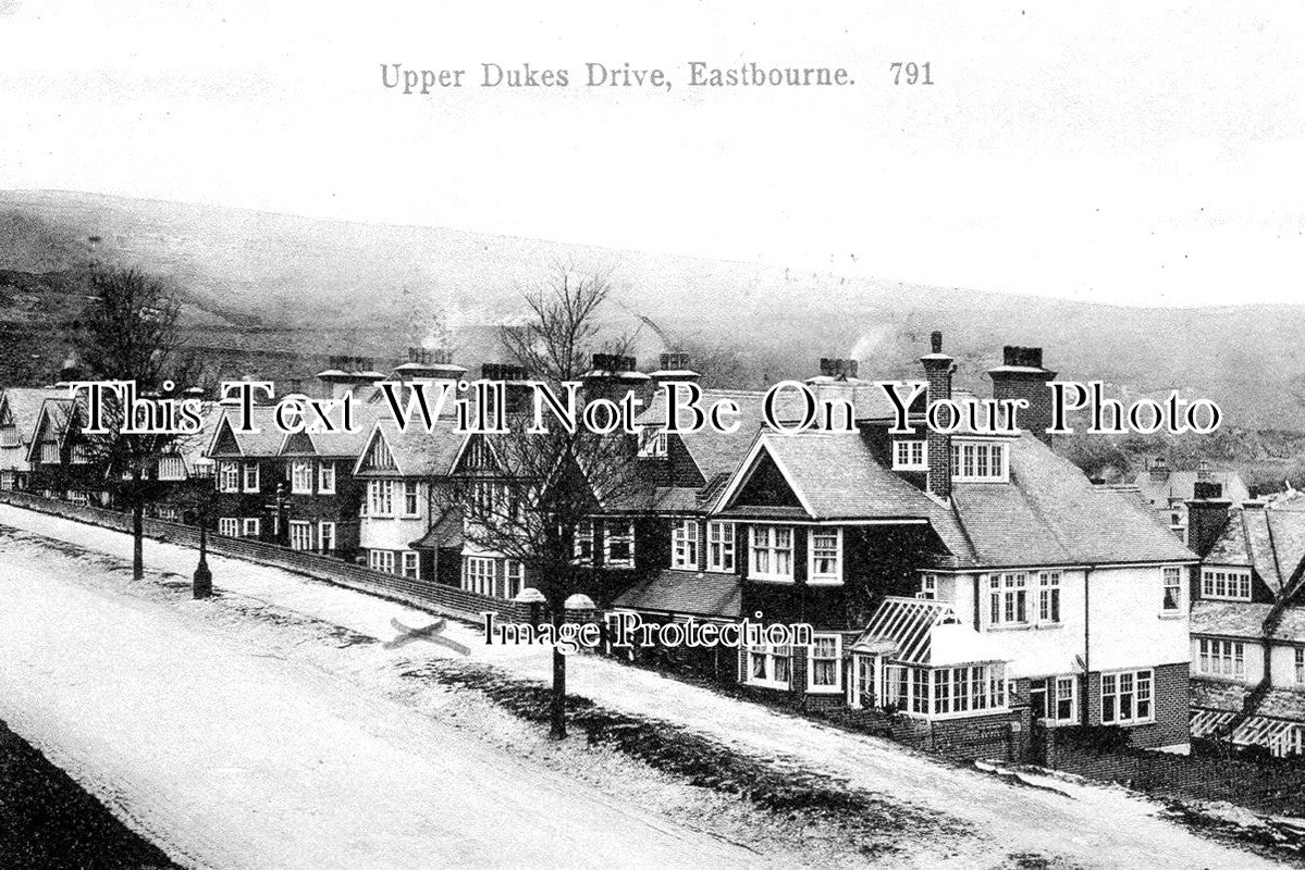 SX 1805 - Upper Dukes Drive, Eastbourne, Sussex c1913
